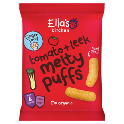 Tomato + Leek Melty Puffs from 6 Months 20g thumbnail 2