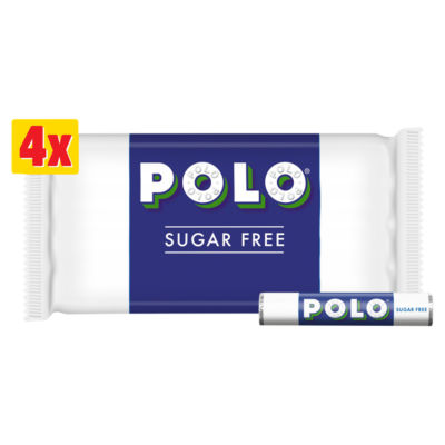 Sugar Free Mint Tube 4 Pack Multipack 133.6g