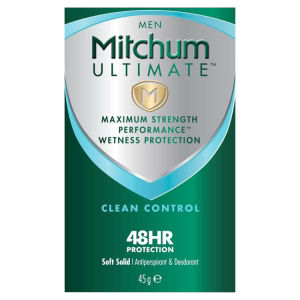 Ultimate Men 48HR Protection Soft Solid Clean Control Antiperspirant & Deodorant 45g thumbnail 2