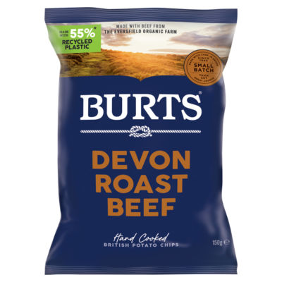 Devon Roast Beef Hand Cooked British Potato Chips 150g