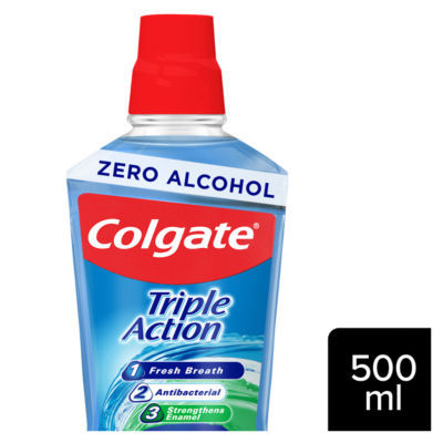 Triple Action Mouthwash Alcohol Free 500ml thumbnail 2