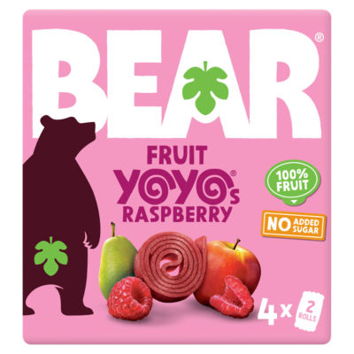 Fruit Yoyos Raspberry 4 x 20g thumbnail 2