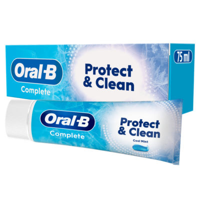 Oral-B Complete whitening toothpaste & mouthwash