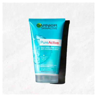 Pure Active Anti-Blackhead Deep Pore Face Wash Oily Skin 150ml thumbnail 4