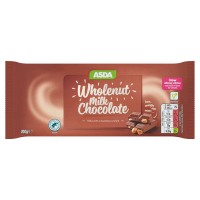 Wholenut Milk Chocolate 200g thumbnail 2