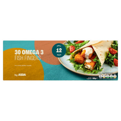 ASDA 30 Omega 3 Fish Fingers