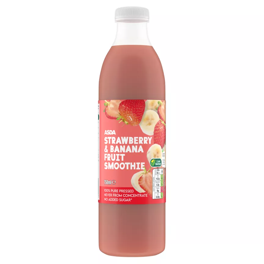 ASDA Strawberry & Banana Fruit Smoothie