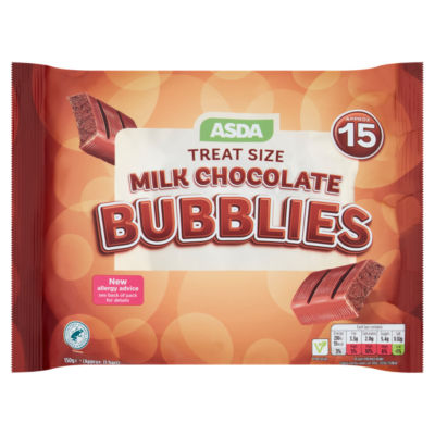 Treat Size Milk Chocolate Bubblies 150g thumbnail 2