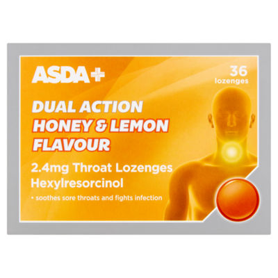 Dual Action Honey & Lemon Flavour 36 Lozenges thumbnail 2