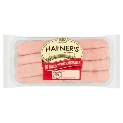16 Irish Pork Sausages 454g