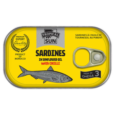 Sardines in Sunflower Oil with Chilli 125g thumbnail 2