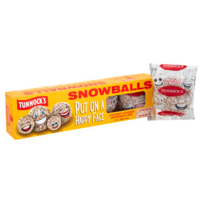 Snowballs Coconut Covered Marshmallows 4 x 30g (120g) thumbnail 3