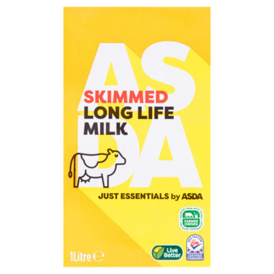 Skimmed Long Life Milk 1 Litre