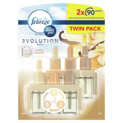 3Vol Air Freshener Plug-In Refill Sun-Kissed Vanilla 2x20ML