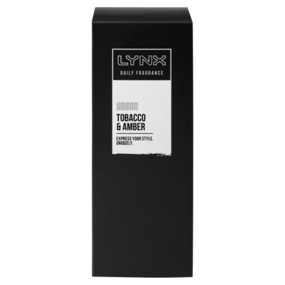 amber and tobacco lynx Urban Daily Fragrance Tobacco & Amber Deodorant - £5.50
