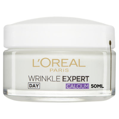 L’Oréal Paris Wrinkle Expert Anti-Wrinkle 55+ Day Cream, Formulated with Calcium, 50ml