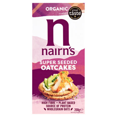 Organic Super Seeded Oatcakes 200g thumbnail 2