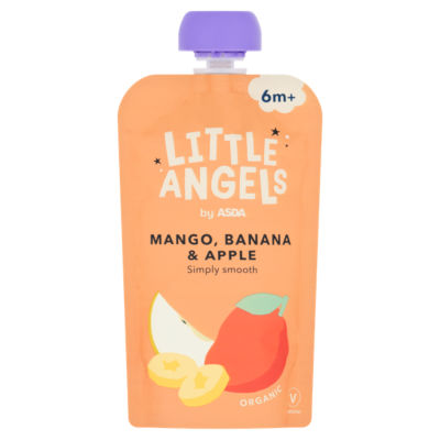 Organic Mango, Banana & Apple 6m+ 120g thumbnail 2
