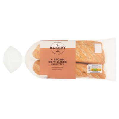 The Bakery at  4 Brown Brioche Baguettes 340g