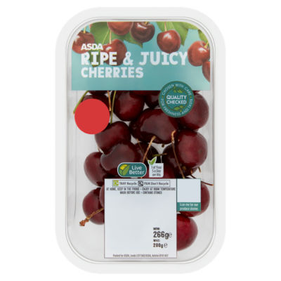 Ripe & Juicy Cherries 200g