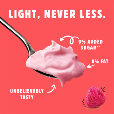 Raspberry Greek Style Yogurt 4 x 115g (460g) thumbnail 3