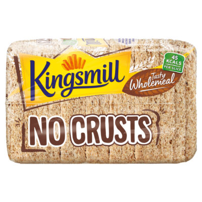 No Crusts Tasty Wholemeal Crustless Bread 400g thumbnail 2