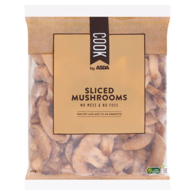 COOK by ASDA Scratch Cook Sliced Mushrooms