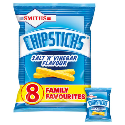 Chipsticks Salt 'N' Vinegar Multipack Snacks thumbnail 2