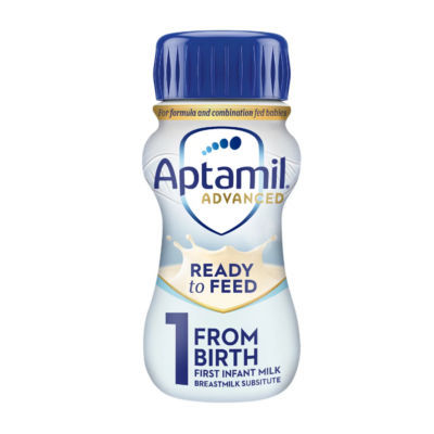 Advanced 1 First Baby Milk Liquid Formula, From Birth, 200ml thumbnail 2