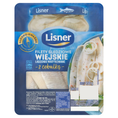 Marinated Herring Skinless Fillets with Marinated Onion and Rapeseed Oil 450g thumbnail 2