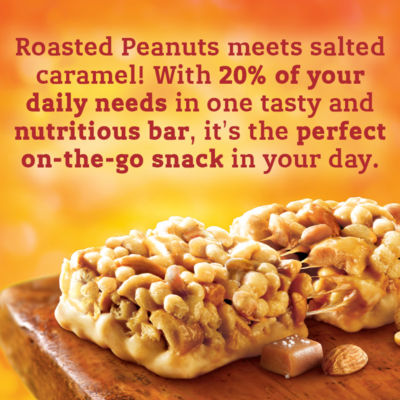 Protein Salted Caramel Nut Cereal Bars 4 x 40g thumbnail 4