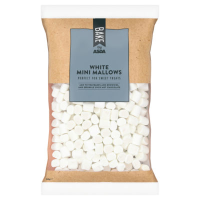 BAKE by ASDA White Mini Mallows 150g