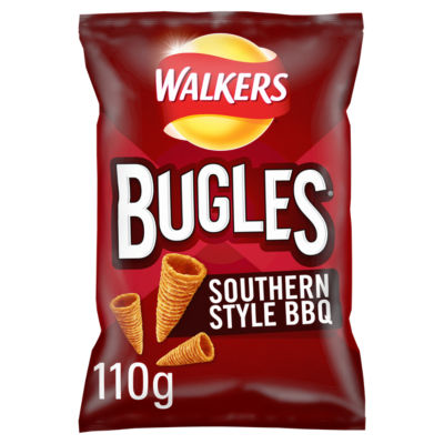Bugles Snacks Southern Style BBQ Sharing Crisps 110g thumbnail 2