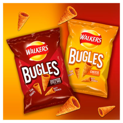 Bugles Snacks Southern Style BBQ Sharing Crisps 110g thumbnail 3