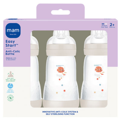 Easy Start Anti-Colic Bottle 2+ Months 3 x 260ml thumbnail 2