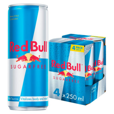 Sugarfree Energy Drink 250ml 4 Pack thumbnail 2