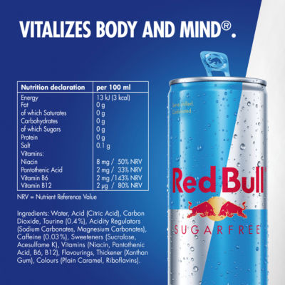 Sugarfree Energy Drink 250ml 8 Pack thumbnail 4