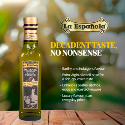 Olive Oil Flavoured with White Truffle 250ml thumbnail 3