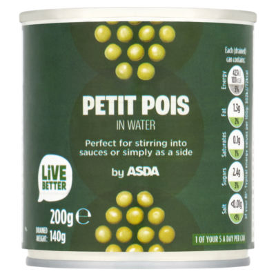 Petit Pois in Water 140g thumbnail 2