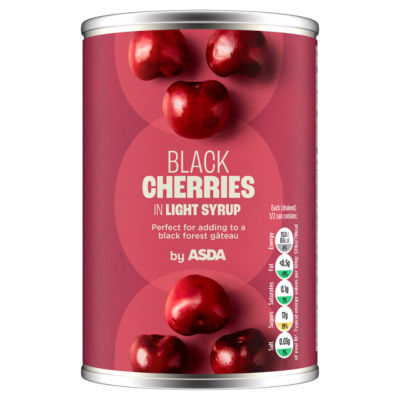 Black Cherries in Light Syrup 425g