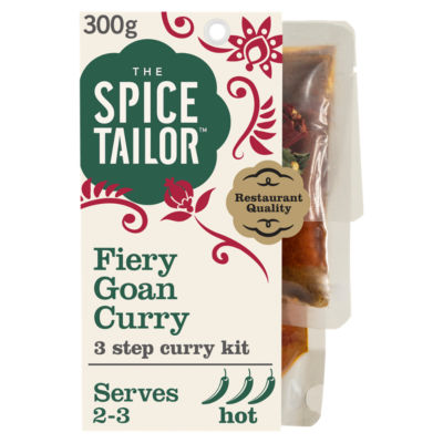 The Spice Tailor Fiery Indian Curry Sauce Kit