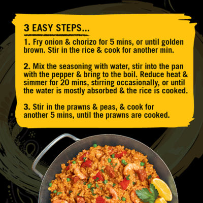 Spanish Paella Recipe Mix 30g thumbnail 3