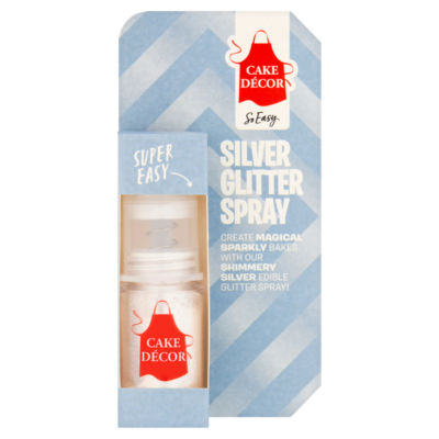 Silver Glitter Spray 4g thumbnail 2