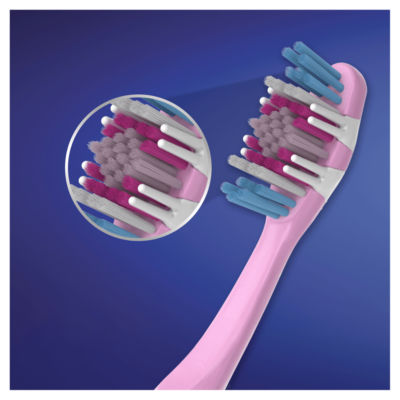 ORAL-B PRO-3DWHITE CHARCOAL Manual Toothbrush – Deep Clean & Whitening – Medium, 1 thumbnail 3