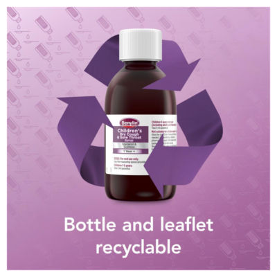 Children's Dry Cough and Sore Throat Syrup 125ml thumbnail 3