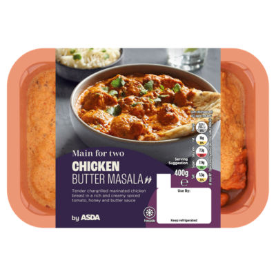 ASDA Main For Two Chicken Butter Masala 400g