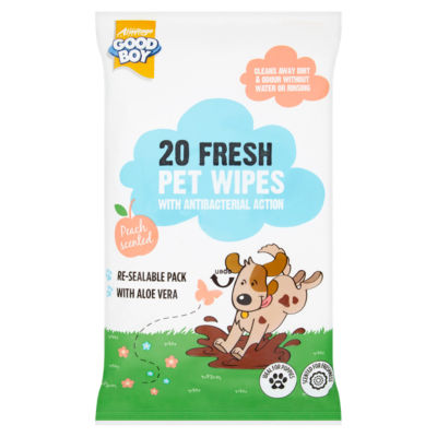 20 Antibacterial Dog & Puppy Wipes thumbnail 2