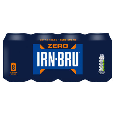 ZERO Sugar Soft Drink Can Multipack 8x330ml thumbnail 2