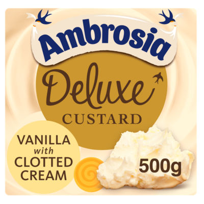 Deluxe Custard With Vanilla Clotted Cream