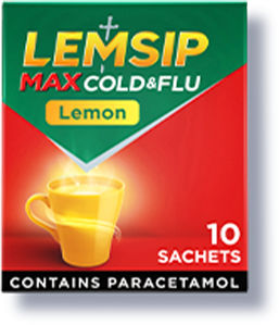 Max Cold & Flu Lemon 10 Sachets